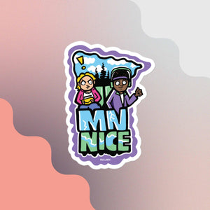 MN Nice Bubble-Free Stickers