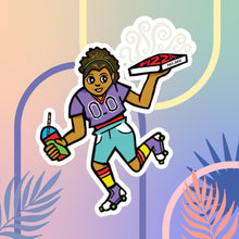 Load image into Gallery viewer, Pizza Party Bubble-Free Stickers
